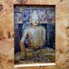 GOLDEN BUDDHA
Engraved photo on metal, with frame 7.5”X9.5” 
$54
